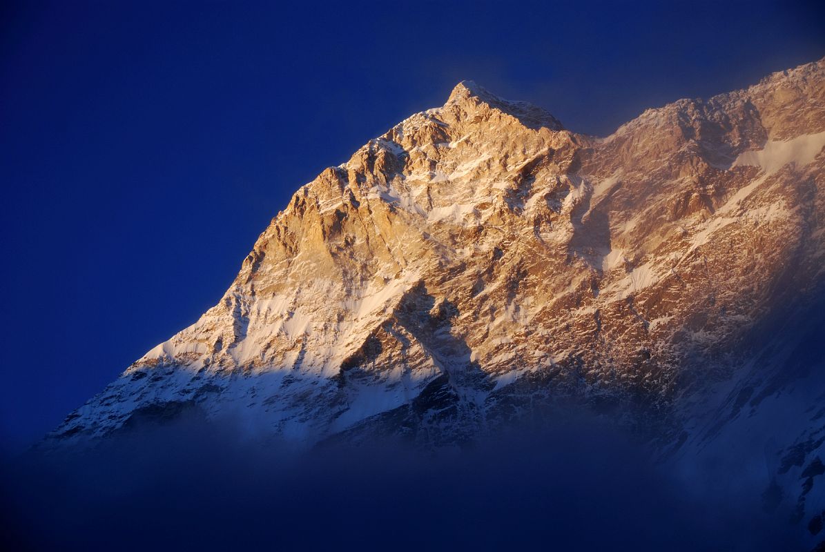 7 16 Makalu Sunset From Makalu Base Camp South